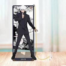 Jujutsu Kaisen 1个动漫主题金属书签，图案包含：五条悟、惠、悠仁、野蔷薇、宿傩、七海、峠、夏油、真人，非常适合开学季使用。 - A款 - 查看 6