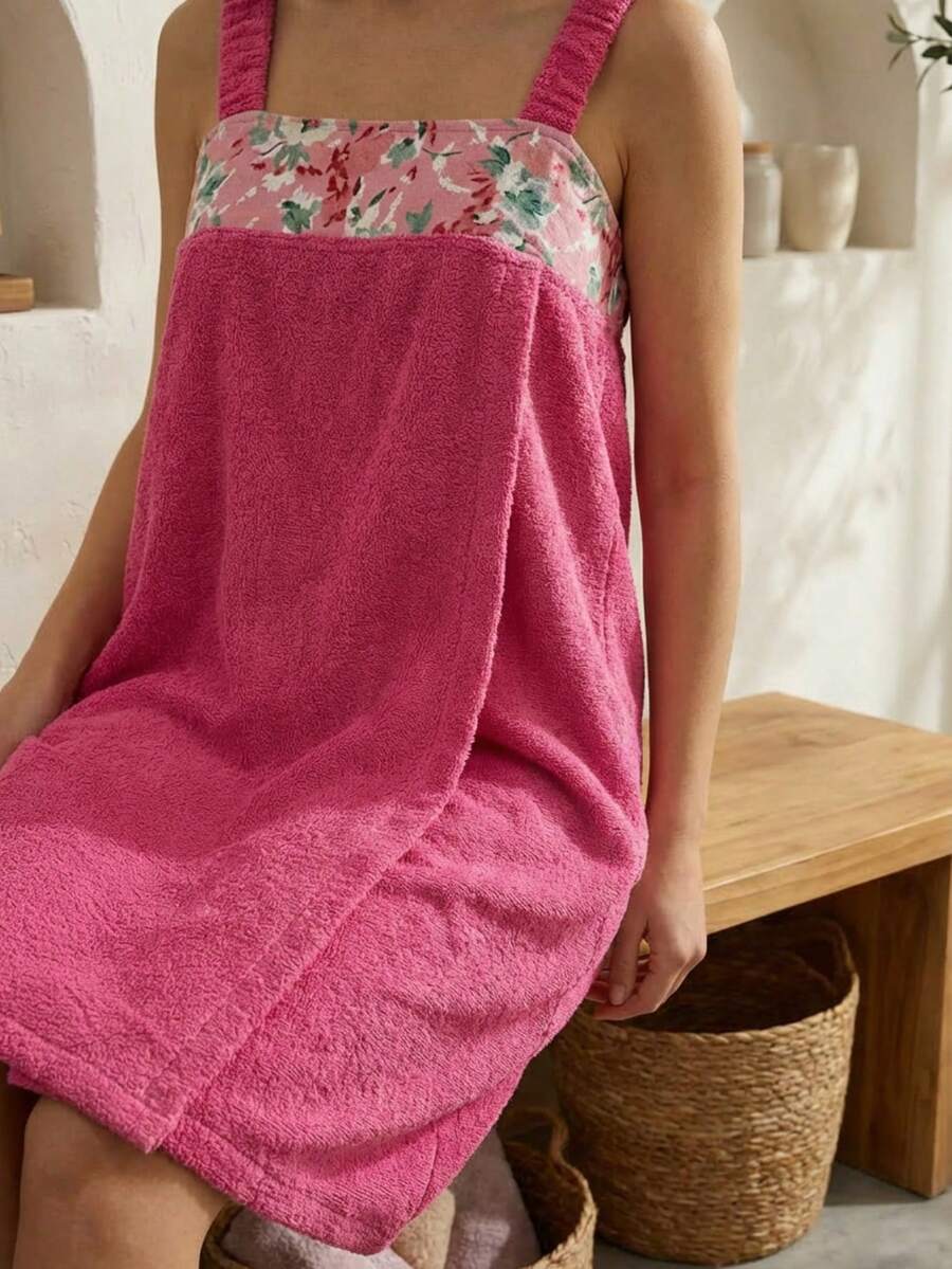 Bathrobe - Hot Pink - View 1