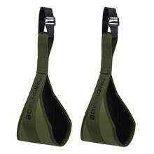 BOXERGING 悬挂式抬腿辅助带，单杆训练带，腹部卷曲辅助带，适用于健身腹部肌肉训练 - 彩色 - 查看 10