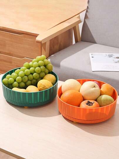 1 pieza Bandeja de almacenamiento giratoria, Estante para botellas de salsa de mesa, Estante organizador de artículos pequeños, Adecuado para el hogar y la oficina, Se puede usar para organizar y almacenar perfume, dormitorio, sala de estar, cuidado de la piel, cocina, Caja de almacenamiento de cosméticos giratoria