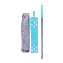 Extendable Bed Cleaning Broom, Cleans Bed Frame Gaps, Sofa Underside Dust, Bedroom & Study High/Low Crevices, With Replaceable Cleaning Cloth Head - Multicolor - View 17