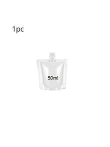 50-500ml 咖啡液體包裝袋，便攜飲料袋，果汁袋，冷熱飲垂直容器，透明出水口袋，防漏，塑膠飲料袋，透明便攜戶外水袋，可重複使用密封液體袋 - 彩色 - 查看 11
