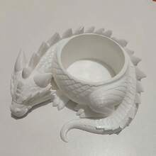 Fantasy Dragon Planter, Creative Succulent Pot, Desktop Decor Ornament, Bar/Desk Artistic Display - A - View 9