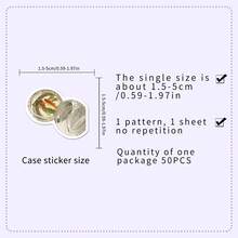 50 Pieces Of Goldfish Japanese Ins Style Stickers Dopamine Exquisite Small Fresh DIY Graffiti Hand Account Material Tea Cup Stickers - Multicolor - View 11