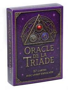 Ganges Divination Oracle Cards, Includes Mystical Art For Meditation, Personal Growth And Intuitive Interpretation - Black - View 9