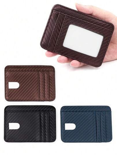 Ví đựng nhiều thẻ dành cho nam, ví đựng tiền xu siêu mỏng di động, ví đựng thẻ dung lượng lớn dành cho nữ.