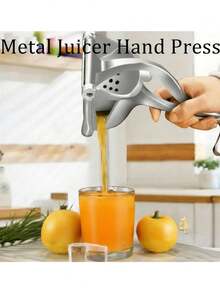 1/2 dụng cụ ép trái cây họ cam quýt | Hợp kim kẽm - Dụng cụ vắt chanh thủ công, Máy ép trái cây thủ công công suất lớn, Máy ép trái cây họ cam quýt cầm tay dung tích lớn mới năm 2026, Bộ phận ép bằng hợp kim nhôm có thể tháo rời, thích hợp cho cam, chanh và các loại trái cây khác. - Nhiều màu - Xem 3