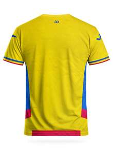 Romania National Team 25/26 Home Jersey & Crew Neck Comfortable Sports Top & Soft Lightweight Football Shirt, Suitable For Match, Training, Casual And Holiday Wear, Gift - Yellow - View 4