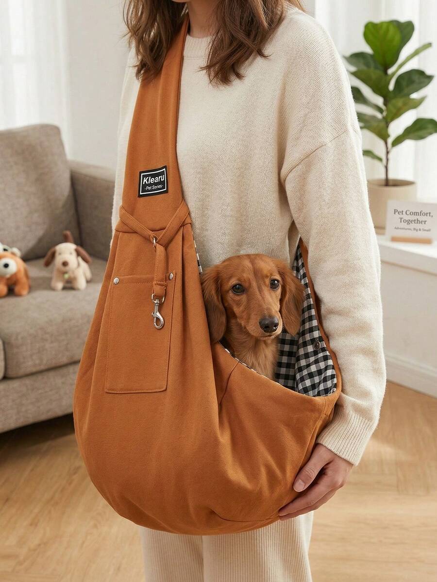 Breathable Pet Backpack With Wide Straps - Versatile Crossbody Bag Suitable For Both Men And Women, Ideal For Vacations And Camping.