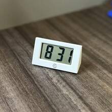 Mini LED Digital Electronic Clock, Minimalist Ins Style Silent Desktop Clock, Student Desk Decor Small Alarm Clock - 1PC - View 15