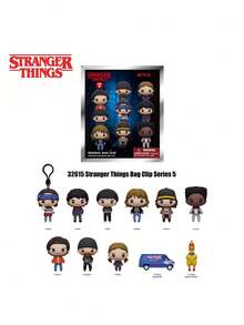 Netflix Stranger Things Officially Licensed Blind Box 3D Figurine Bag Clip Charms Eleven Dustin Demogorgon Anime Collector Kering Backpack Decor Birthday Gift 1Pc OptRrSF8oS - Multicolor-2 - View 2
