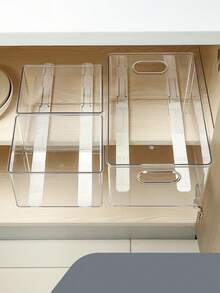 Bộ 2/4 ray trượt ngăn kéo, ray trượt bi cho ngăn kéo, ray trượt hộp đựng đồ, ray trượt ngăn kéo bằng nhựa tự lắp ráp, ray trượt ngăn kéo tủ bếp, ray trượt gắn bên hông êm ái không cần khoan. - Nhiều màu - Xem 5