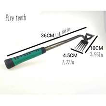 2026升级版锰钢除草器，手动多功能园艺清除工具，重型金属手柄，适用于庭院和花园除草和挖掘 - 彩色 - 查看 7