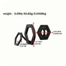 1 chiếc giá đỡ điện thoại mini bằng hợp kim, giá đỡ điện thoại trên xe hơi bằng nhôm từ tính có thể gập lại, tương thích với các phụ kiện điện thoại có vòng kim loại. - Nhiều màu - Xem 2