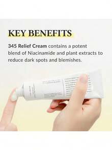345 Soothing Cream | Soothing Recovery, Deep Hydration And Cleansing, Soothing Recovery And Moisturizing With Niacinamide And Panthenol | Korean Pure Vegetarian Skincare Product, Suitable For All Skin Types, Pure Vegetarian Korean Skincare Product - Kem dưỡng ẩm 345 - Xem 8