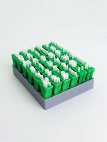 Juego de sellos de letras mayúsculas o minúsculas de cerámica, sellos de letras, sellos de letras de arcilla, letras mayúsculas y números, letras minúsculas y símbolos, herramientas de repostería DIY para imprimir galletas de forma pequeña - sello - Ver 12