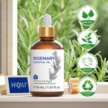 HIQILI 30mL/1.01 Fl.Oz. Rosemary Essential Oil, Premium Grade Pure Essential Oil For Hair Care, Home Diffusers, Skin, Massage, Humidifier, Add To Shampoo & Conditioner - Rosemary - View 4