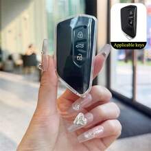 1 chiếc ốp bảo vệ chìa khóa xe bằng TPU, phù hợp với các mẫu xe Golf 8 đời 2020-2021. - Vỏ bảo vệ - Xem 5