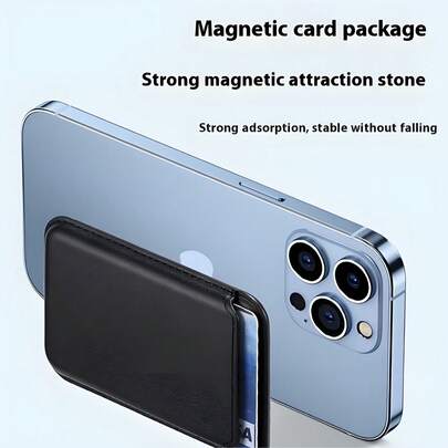 Customized Mobile Phone Magnetic Card Holder. Personalized Mobile Phone Wallet Card Holder. The Magnet Is Attached To The Back Of The Mobile Phone And Is Suitable For Attaching Credit Card Holders Inside The Phone Case. You Can Design The Style With Photos, Logos Or Text According To Your Needs.