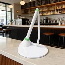 Tethered Pen With Chain, Business Office Chained Signature Pen, Counter-Top Fixed Signature Pen For Bank/Front Desk/Advertisement, Printed Fixed Pen - Multicolor - View 11