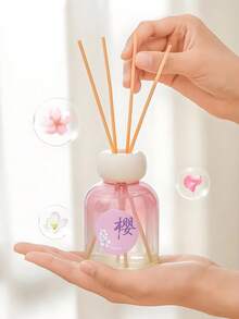 1个150毫升精油扩香器，空气清新剂，无焰樱花香氛蜡烛，适用于卧室、客厅、浴室、酒店 - 1PC - 查看 8