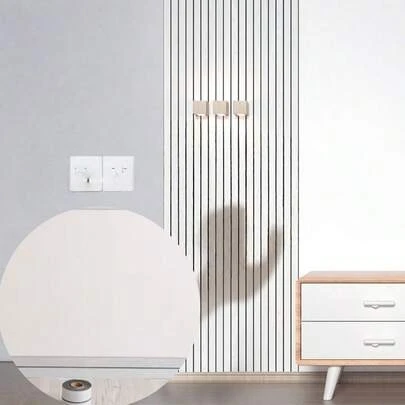 1Roll 3.14inchx118.11inch Self Adhesive Wall Sticker Decorative Strip Wallpaper Border Easy To Paste Tear And Paste Suitable For Ceiling Corners Wall Corners PVC Decorative Strips DIY Installation
