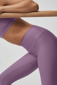 Alo Yoga 7/8 High-Waist Airlift Legging True To Size Plum Kiss Women's W5766r - 紫丁香色 - 查看 5