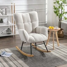 Living Room Chairs - 白色+泰迪熊 - 查看 2
