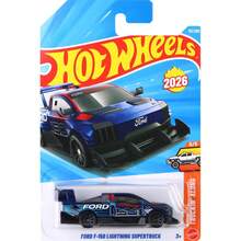 Hot Wheel 1:64 合金车模玩具，2026G 批次/25F/25K 赛车限量版凯迪拉克奥迪收藏玩具男孩礼物，道奇雪佛兰 Q 版合金车铁路模型收藏 1 件 - 彩色 - 查看 23