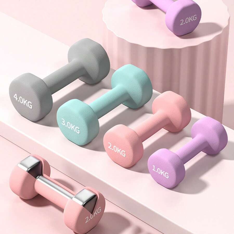 Women's Dumbbell, Non-Slip Home Gym Dumbbell, Suitable For Strength Training And Full Body Workout - Multicolor - View 1