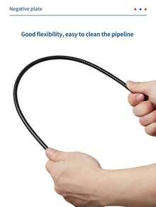Dụng cụ thông tắc cống lò xo 60cm, dây thông tắc cống, que thông tắc cống, dụng cụ vệ sinh cống bồn rửa nhà bếp gia dụng - A - Xem 9