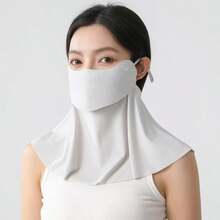 Mặt nạ chống tia UV toàn mặt và cổ mùa hè, mặt nạ uống nước, chống tia UV, khẩu trang che nắng cho nữ, mặt nạ chống nắng, mặt nạ đi xe đạp, lụa băng, kem chống nắng, vật dụng cần thiết cho những ngày hè nóng bức. - Nhiều màu - Xem 4