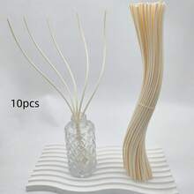 Set de 10 piezas/30 piezas de varillas aromáticas de fibra ondulada, acentos decorativos curvos para el hogar, multicolor - 28 cm - Ver 16