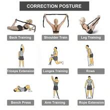 Dây co giãn Yoga, Dây co giãn khiêu vũ, Dây kháng lực Yoga đàn hồi, Dây kháng lực tập Pilates tại nhà, Dụng cụ tập thể dục - Nhiều màu - Xem 3
