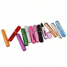 1pcs 5ml Mini Refillable Perfume Bottle With Spray Scent Pump Empty Cosmetic Container Atomizer Bottle For Travel Tool - Mix Colors - 查看 8