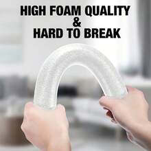 6pcs 19.86 Inch White Pool Noodles | Heavy Duty Floating Swimming Foam Sticks, Solid/Hollow Foam Rods For Swimming Lessons, Water Workouts, Pool Fun, DIY - Quick Dry & , Suitable For Home, Gym, Birthday Party, Training - Lightweight Water Equipment, Beach Essentials, Pool Float - Multicolor - View 9