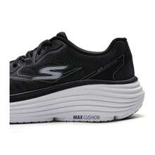 Skechers Giày chạy bộ nam MAX CUSHIONING ENDEAVOUR, mẫu mới ra mắt mùa xuân 2026, đế dày, thoáng khí, kiểu dáng thường ngày, mã sản phẩm 220615-BKW. - Đen/trắng - Xem 8