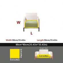 1pc Ice Silk Breathable Comfortable Sofa Cushion, Solid Color Minimalist Elegant, Anti-Slip Seat Pad, Fits 1-4 Seater Sofa Protector, Anti-Pet Stain, Home Decor, Suitable For All Seasons - Multicolor - View 23
