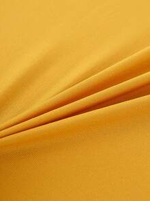 TIANWOWO 1 pièce Nappe de table élastique de couleur unie, convient pour le pique-nique et les rassemblements, nappe de table carrée - Jaune citron - Voir 2