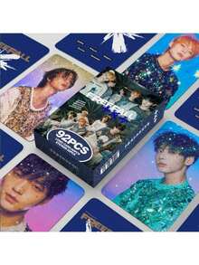 60 thẻ bài + 32 sticker, bộ sưu tập thẻ bài anime chất lượng cao, thích hợp cho Halloween và Giáng sinh. - A - Xem 5