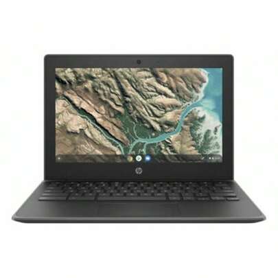 Scratch And Dent Refurbished - HP 11A G8EE Chromebook 11.6" 4GB 32GB EMMC AMD A4-9120C 1.6GHz ChromeOS, Gray