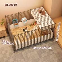 Lồng thú cưng nhỏ lắp ghép, lồng tự lắp ráp trong nhà cho chuột lang và chuột hamster, không gian rộng rãi. - nối - Xem 3
