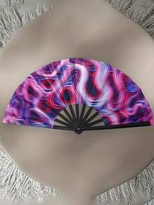 1支13英寸彩虹骄傲折叠手扇 - 适用于LGBTQ+节日、游行、变装秀、夜店、骄傲庆典、舞蹈活动、户外派对的亮丽配饰，也是独特的装饰品、礼物、服装配饰、夏季、假日户外活动、度假、旅行、服装配饰和馈赠佳品。 - 螢光放射圈 - 查看 4