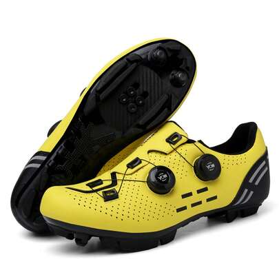 Men's Mountain Cycling Shoes, PU Shoe Upper Anti-Slip Outsole All Season, Suitable For Daily Outdoor Hiking Off-Road, Women's MTB Mountain Bike Leisure Hiking Dirt Bike Footwear, Unisex Mountain Bicycle Shoes