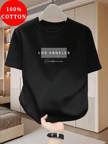 Camisa navideña para hombre de 100% algodón: prenda informal cómoda y transpirable para el verano, algodón suave para la piel, disponible en varios colores, una prenda imprescindible para hombre. Artículo popular. - Negro - Ver 7
