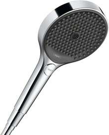 Rainfinity - Doccia, Doccetta con 3 getti, Soffione doccia rotondo (⌀ 130 mm) con funzione anti-calcare, 26864000 - Cromo - Visualizzare 12