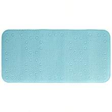 Duck Brand Softex - Tapete de baño para bañeras Lavable a máquina 17 x 36 Pulgadas Resistente al Deslizamiento 393478 - Azul - Ver 4