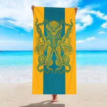 Ozean Serie - Extra große Strandtuch, geeignet für Erwachsene - Schnelltrocknende Outdoor-Picknick-Matte, geeignet für Reisen, Camping, Wandern - Genießen Sie Strandspaß ohne sich um Schmutz und Unordnung sorgen zu müssen - 2 - Übersicht 6