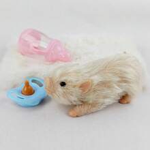 1pc Washable Realistic Reborn Piglet Doll 12cm Soft Silicone Exquisite Piggy Doll Companion Gift - Apricot - View 13