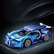 Cyberpunk Building Blocks - 317 Pieces Mini Laser V12 Building Blocks Car - 312 Pieces Building Block Motorcycle Mechanical Model, Toy Motorcycle, Ideal Holiday Or Birthday Gift - Multicolor - View 10